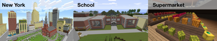 Minecraft provides a variety of opportunities and environments for learning life skills.