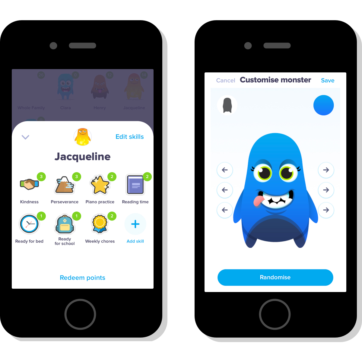 Screenshot from ClassDojo