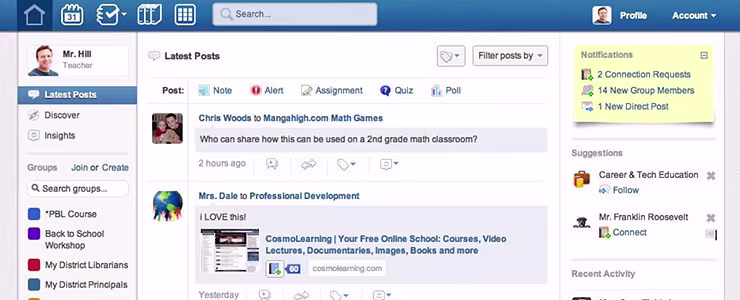 Edmodo: Fresh Look, More Social