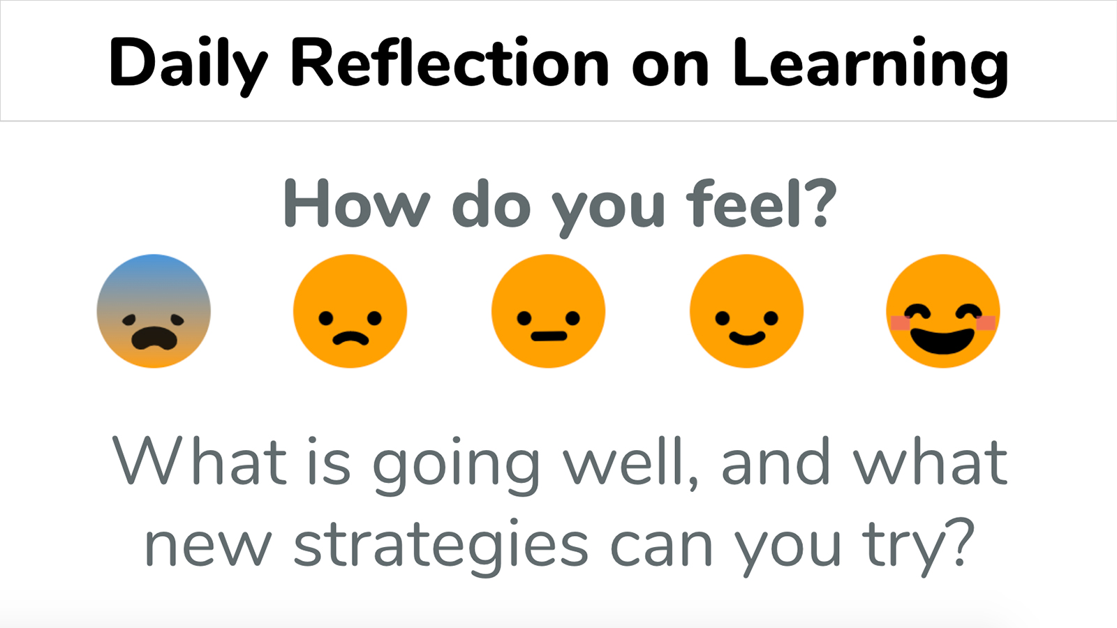Sown to Grow social-emotional learning indicator