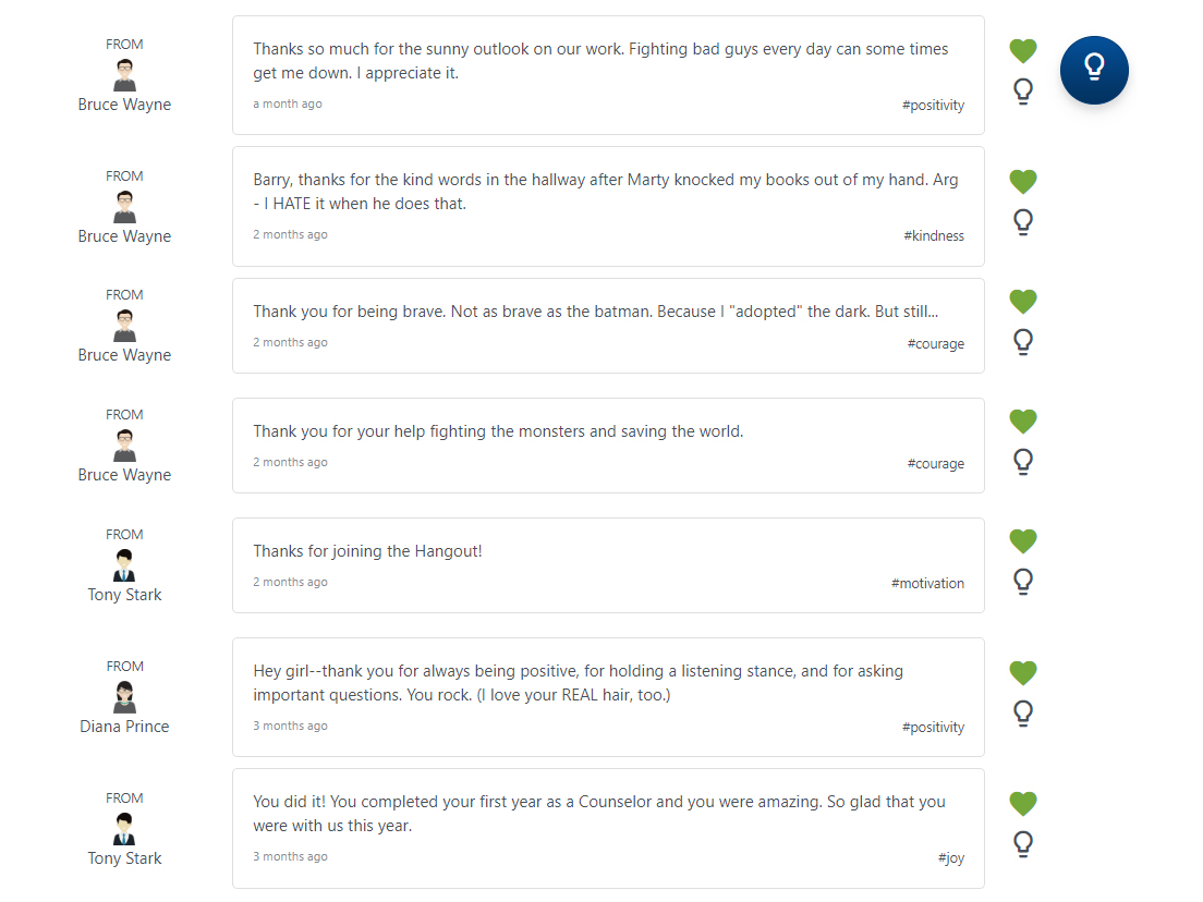 GiveThx screenshot (Source: GiveThx)
