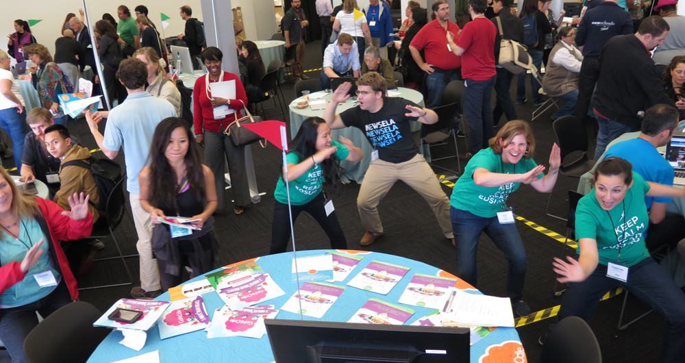 Shaking it off to GoNoodle!
