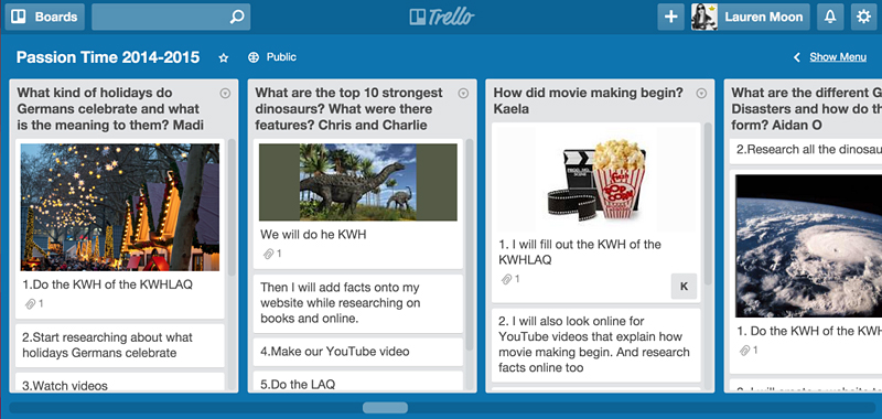 Screenshot from Paul Solarz blog. Source: Trello