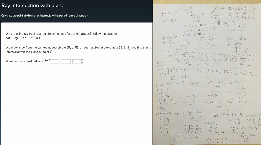 The high school level math was time consuming, but not too difficult.