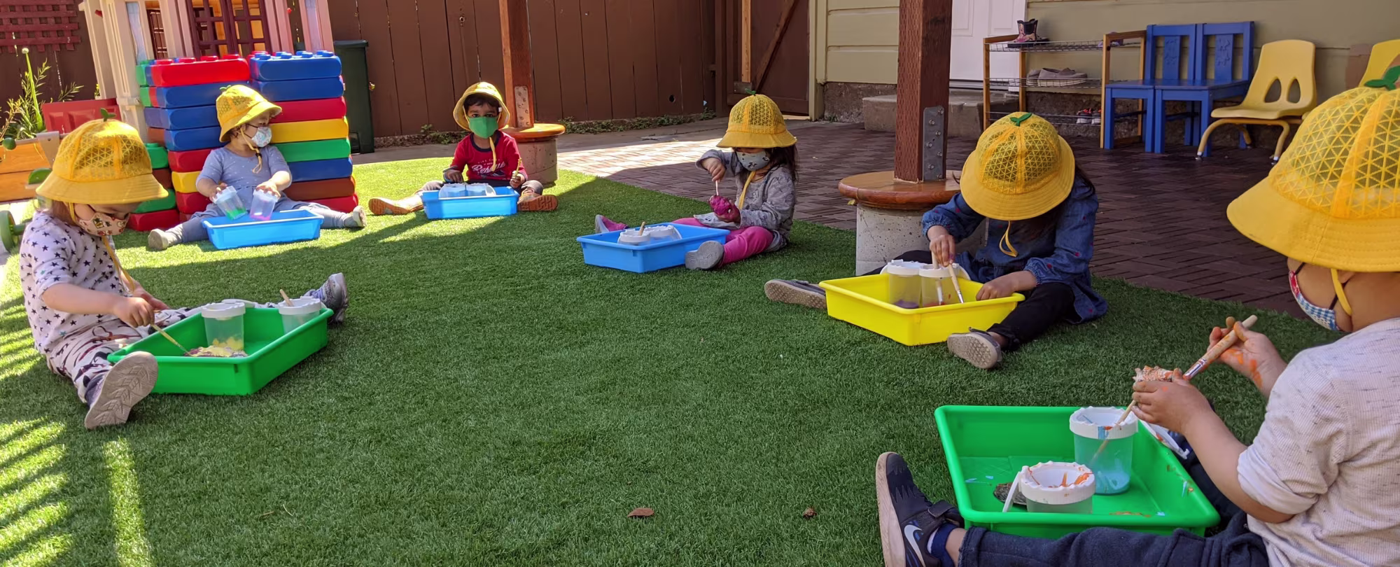 Distanced Play. No Hugs. How Everyday Child Care Routines Are Changing.