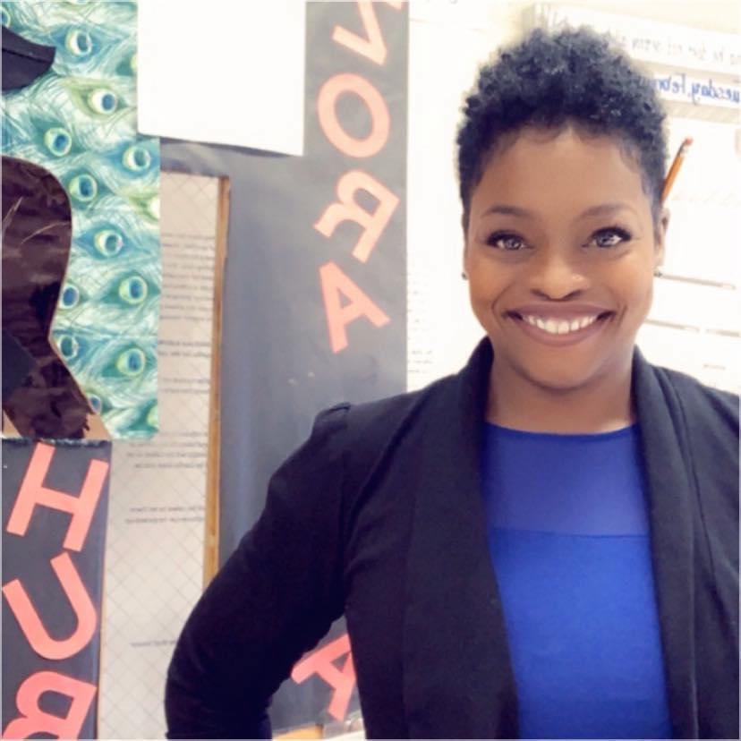Keely Sutton (she/her) is the school and community engagement manager at Luther J. Price Middle School in Atlanta, Georgia.