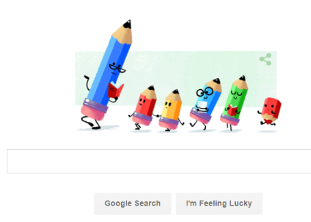 Google’s homepage for Teacher Appreciation Day