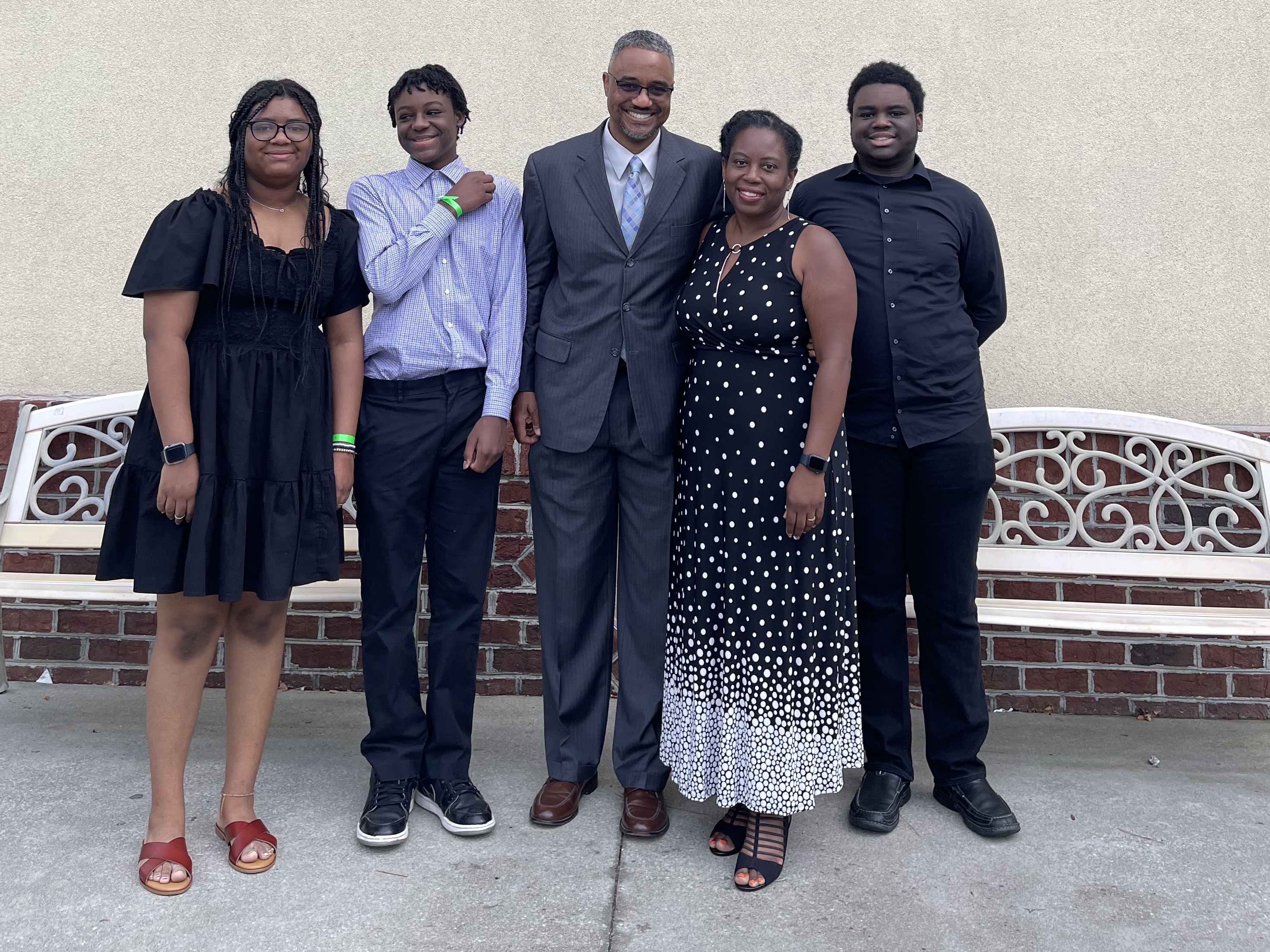 Sheresa Boone Blanchard and her family. Photo courtesy of Blanchard.