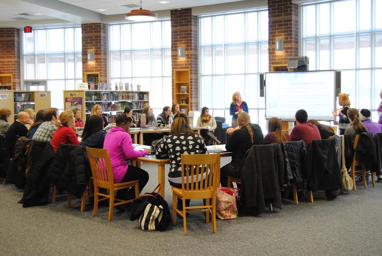 Rodel Teacher Council members Michele Johnson and Tricia Dallas presented strategies they use in their elementary classrooms to personalize learning for their students at the Personalized Learning Workshop for Teachers.