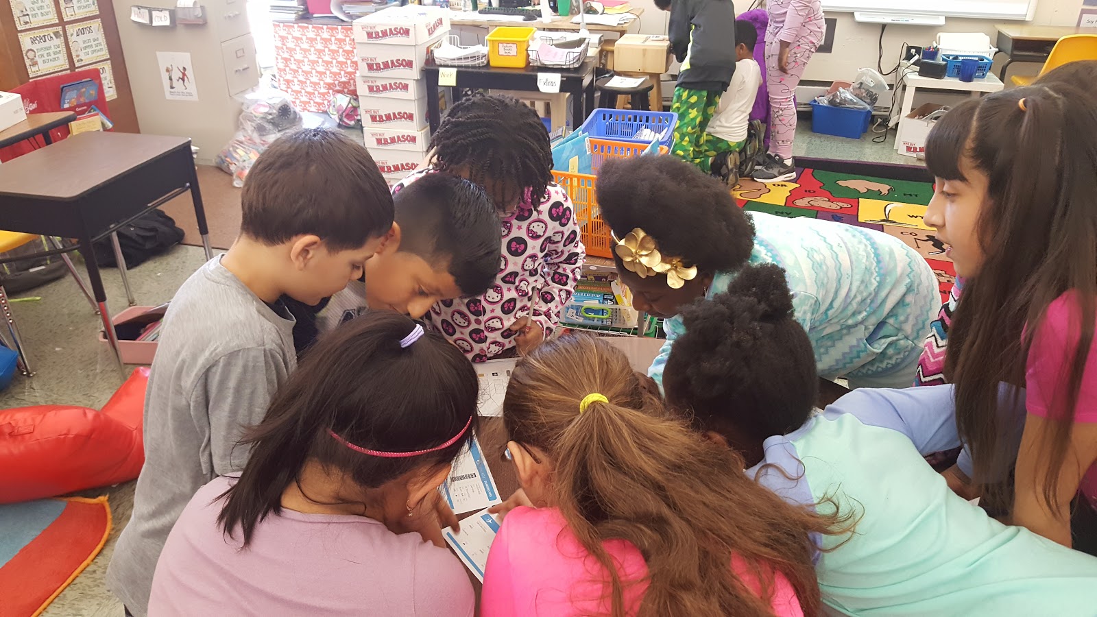 Students working together to crack the code--and take those skills into other projects