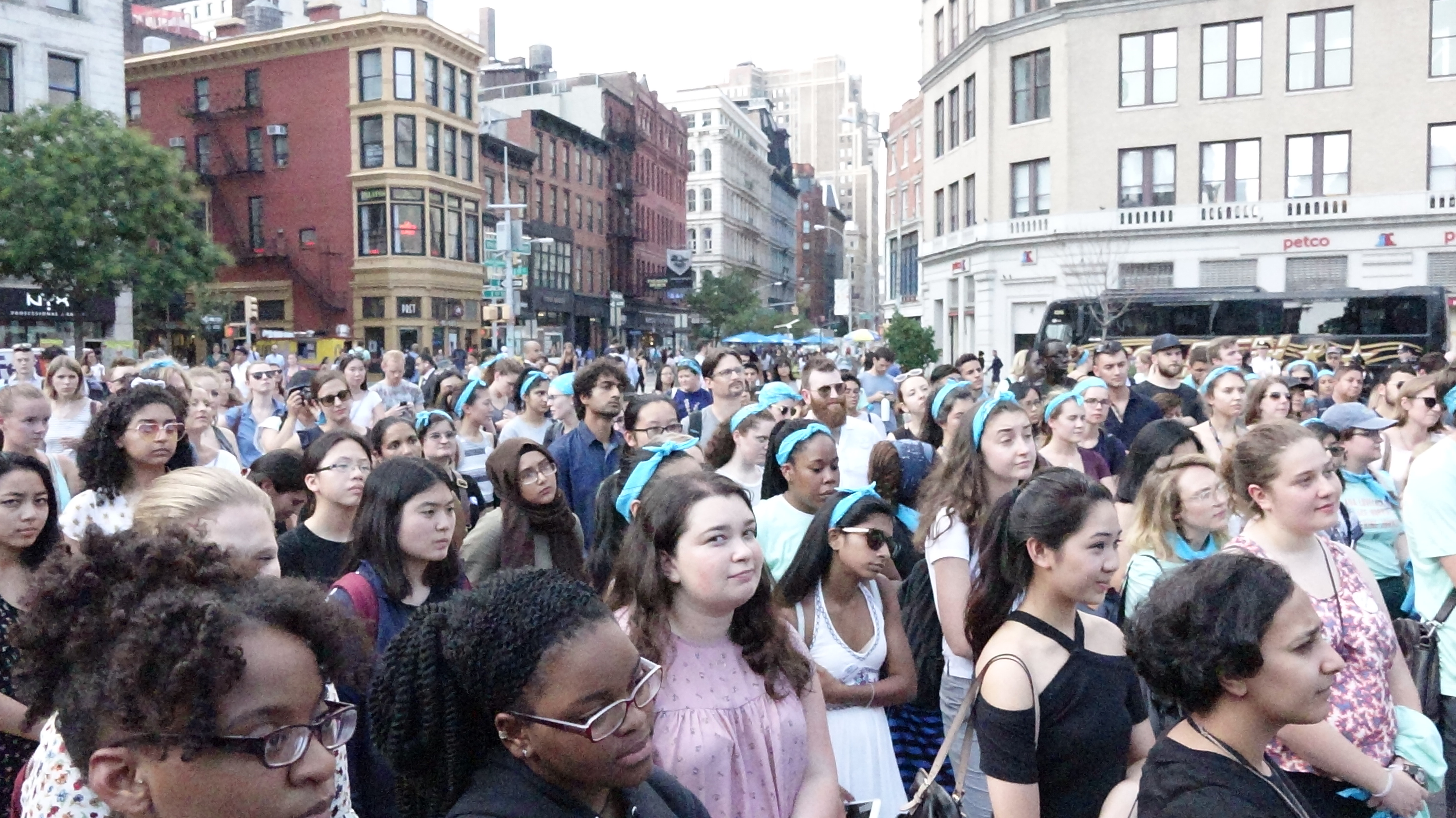 Girls Who Code rally in Union Square