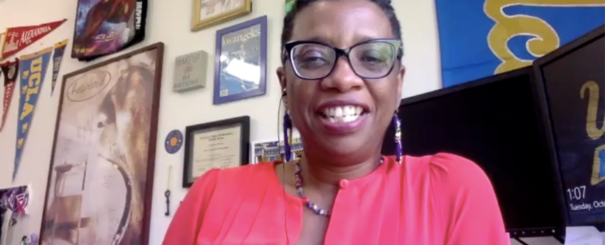 La’Tonya Rease Miles, director of First Year Experience at the University of California at Los Angeles.
