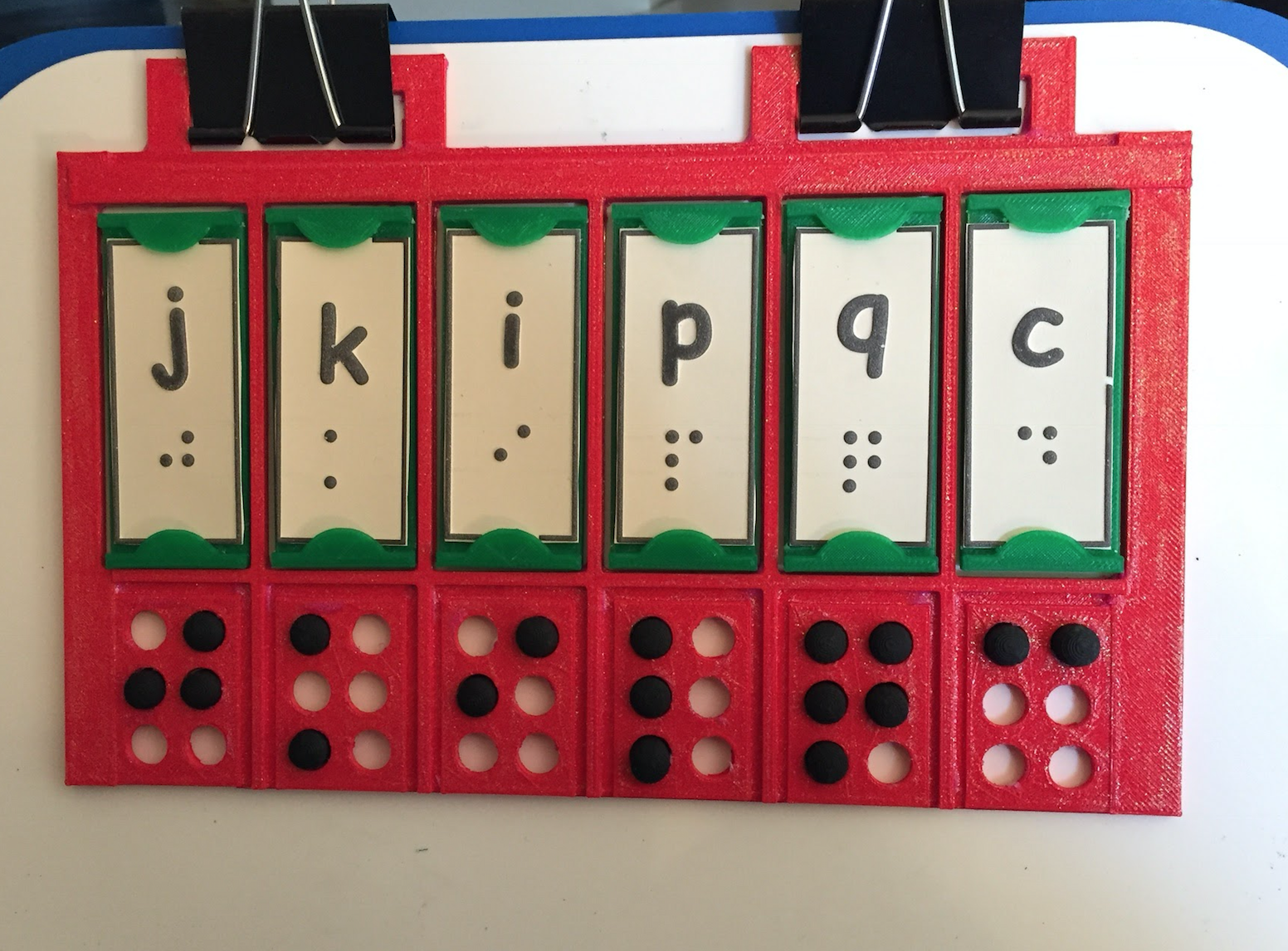 The Braille Thing?