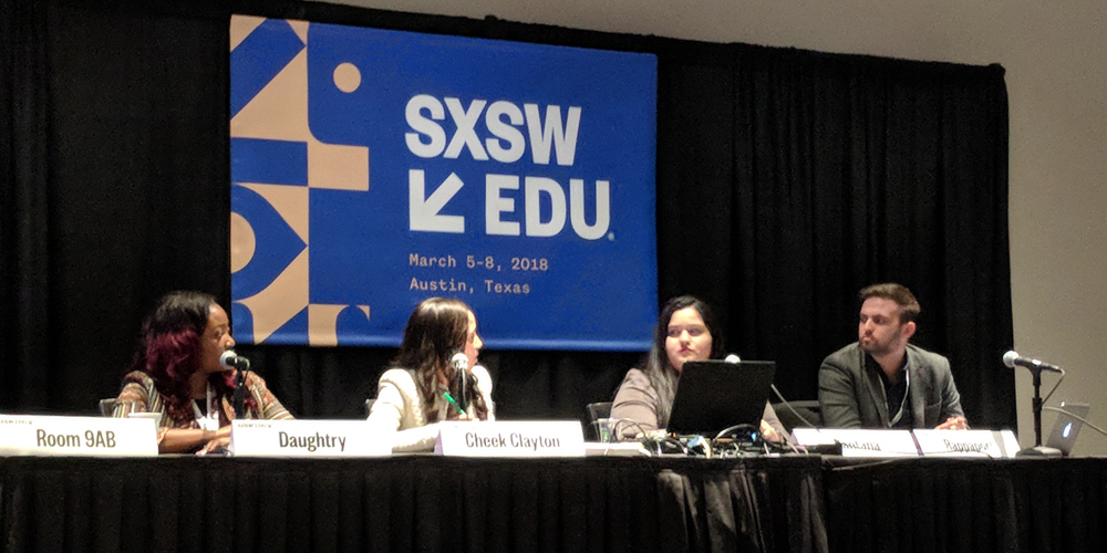 From left: TeLisa Daughtry, Tonika Cheek Clayton, Jessica Santana, Alex Rappaport
