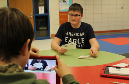Cheney Middle School students; source: Glenn Wiebe