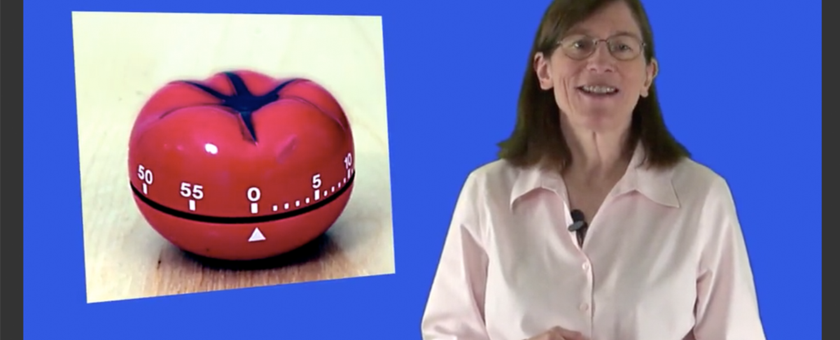 Barbara Oakley recorded lectures for her MOOC on Learning How to Learn in her basement.