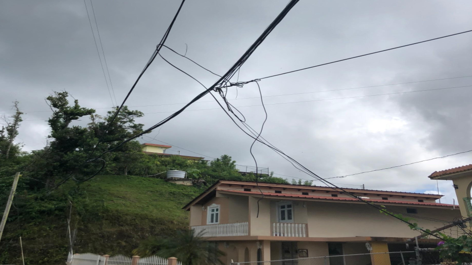 Barrio Maricao, Vega Alta, Puerto Rico, following Hurricane Maria.