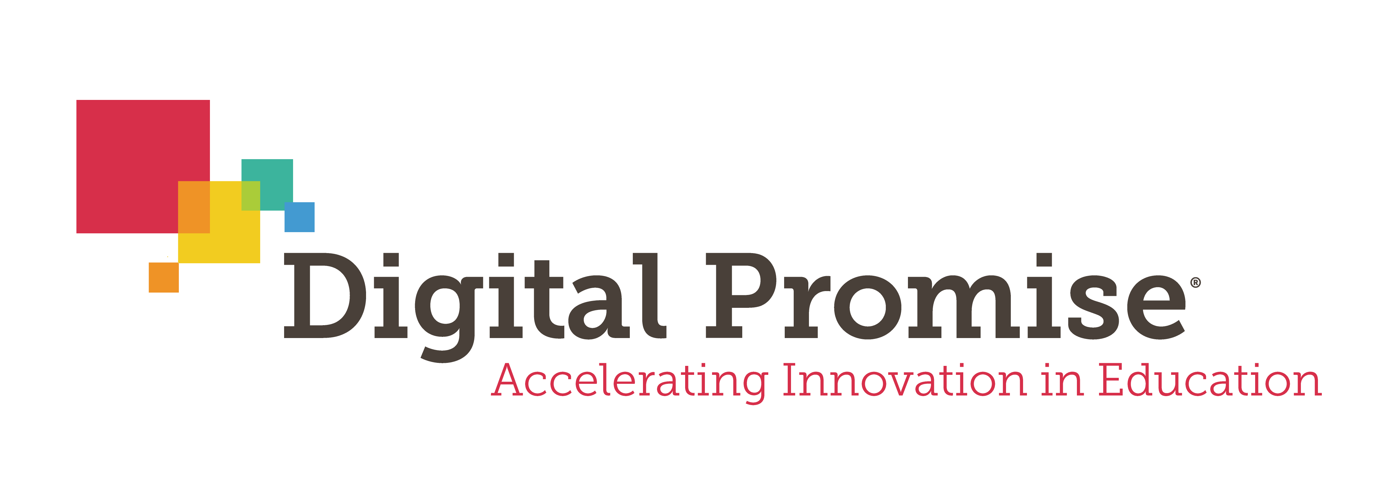 DigitalPromise logo with r color