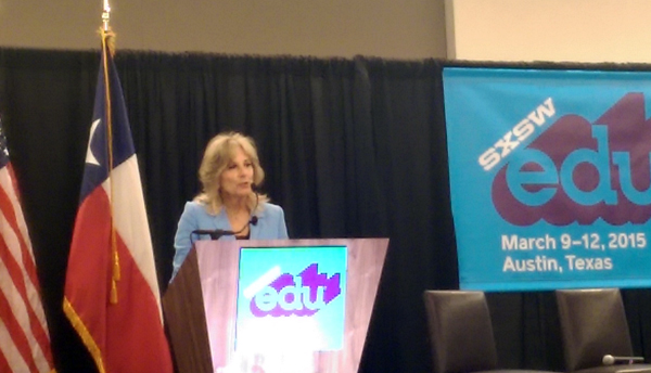 Second Lady, Jill Biden at SXSWedu