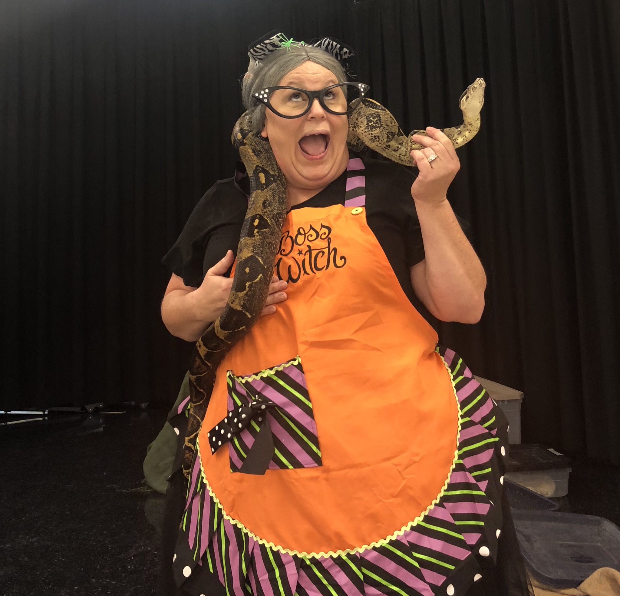 Granny Calhoun at Tool Elementary School (Image Source: Christal Calhoun)