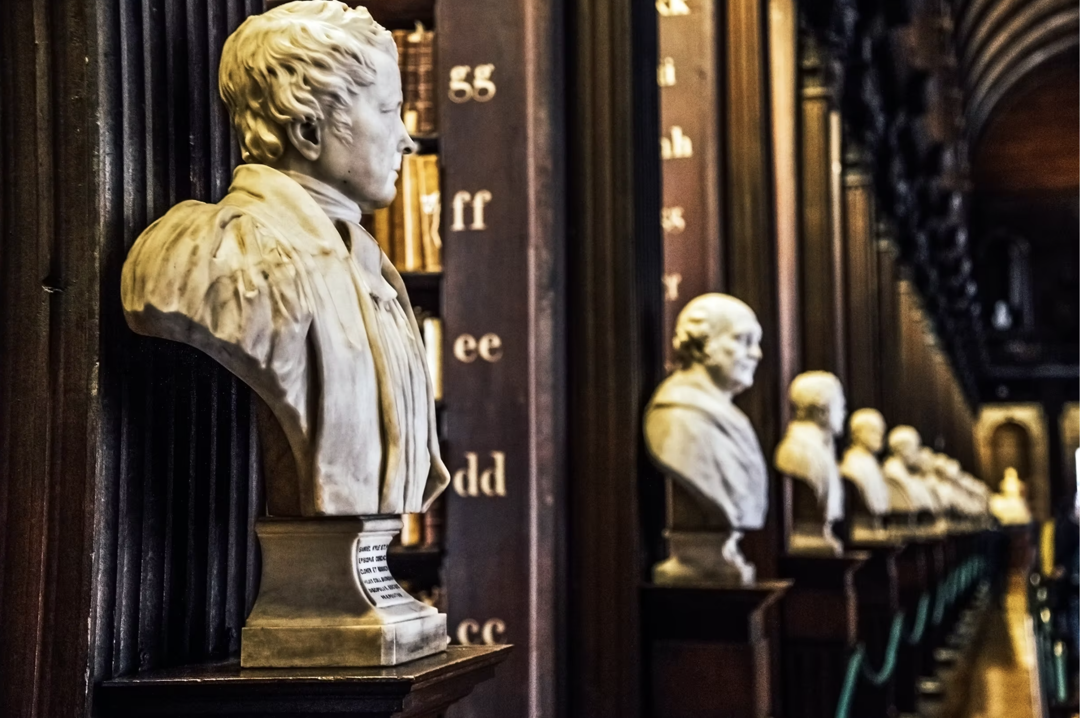 library bust