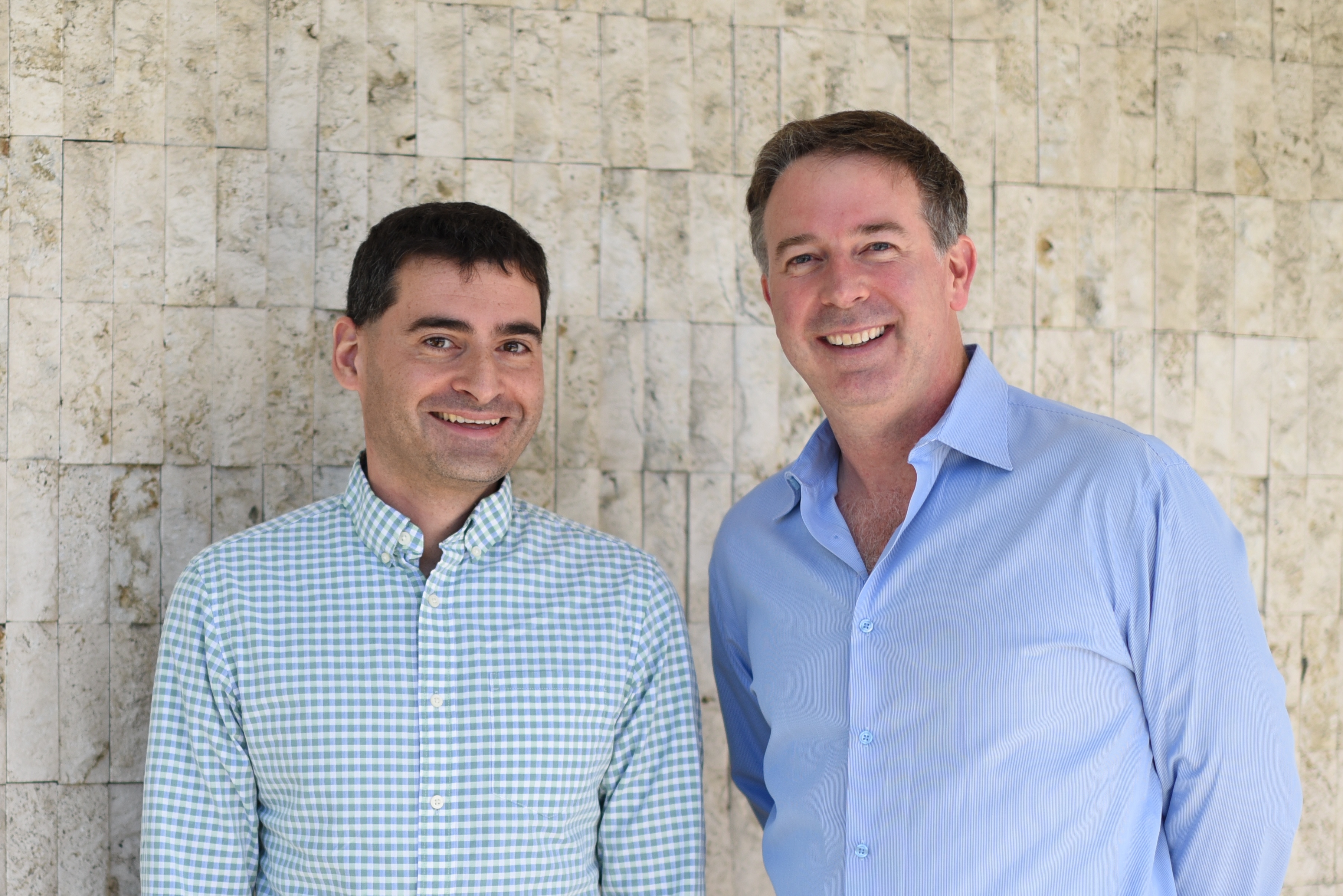 Epic! founders Suren Markosian and Kevin Donahue.