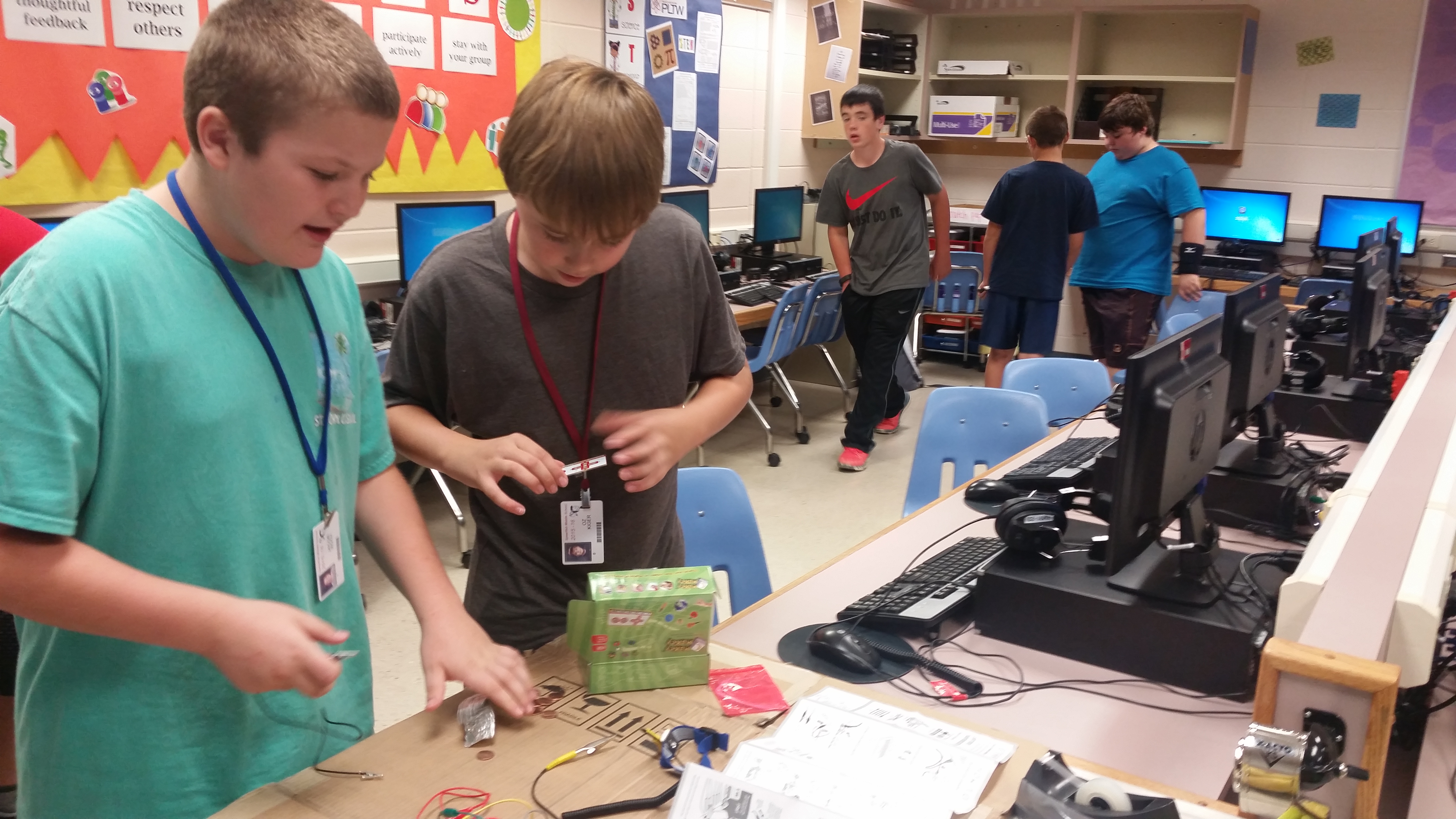 Makerspace #1--making wherever there's space!
