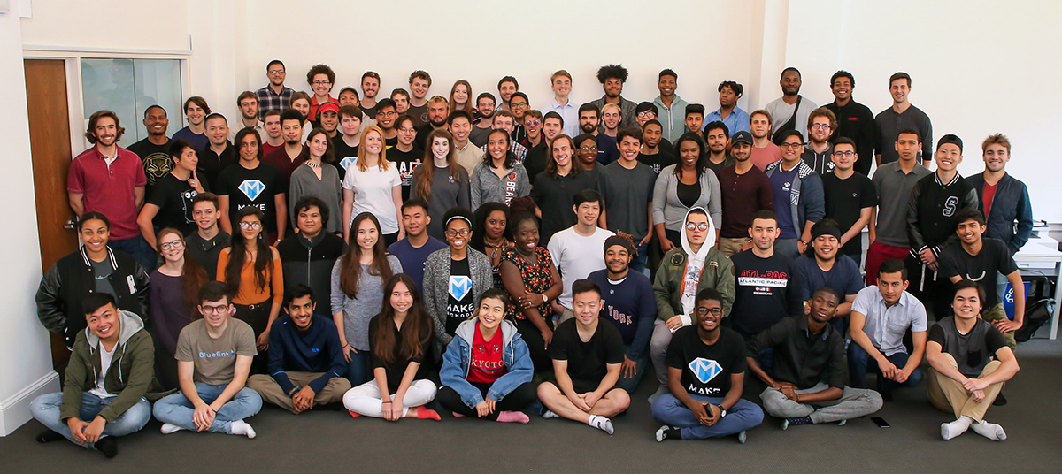 Make School students in 2018 (Photo credit: Make School)