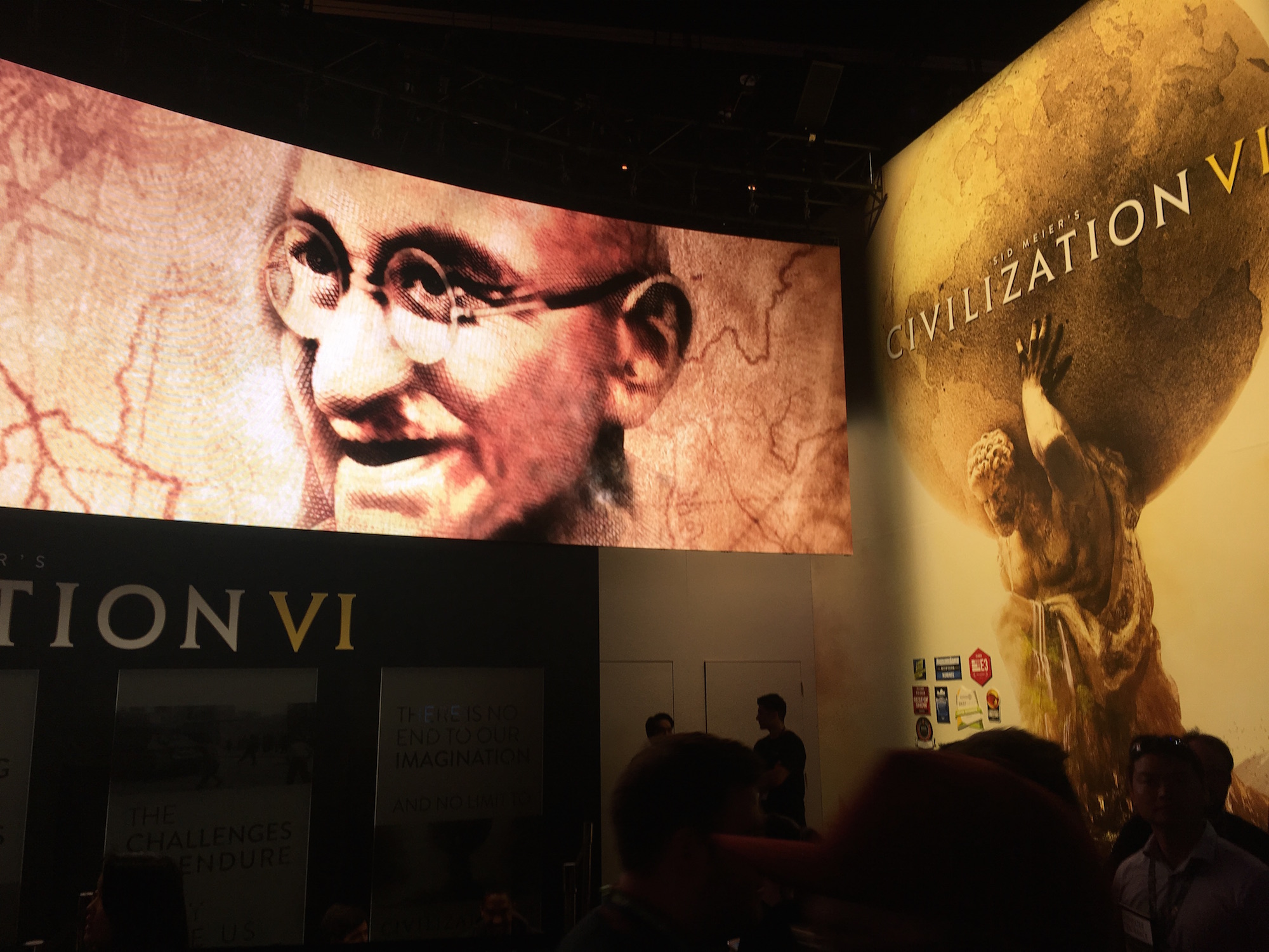 Sid Meier's Civilization VI at E3. Photo by Blake Montgomery