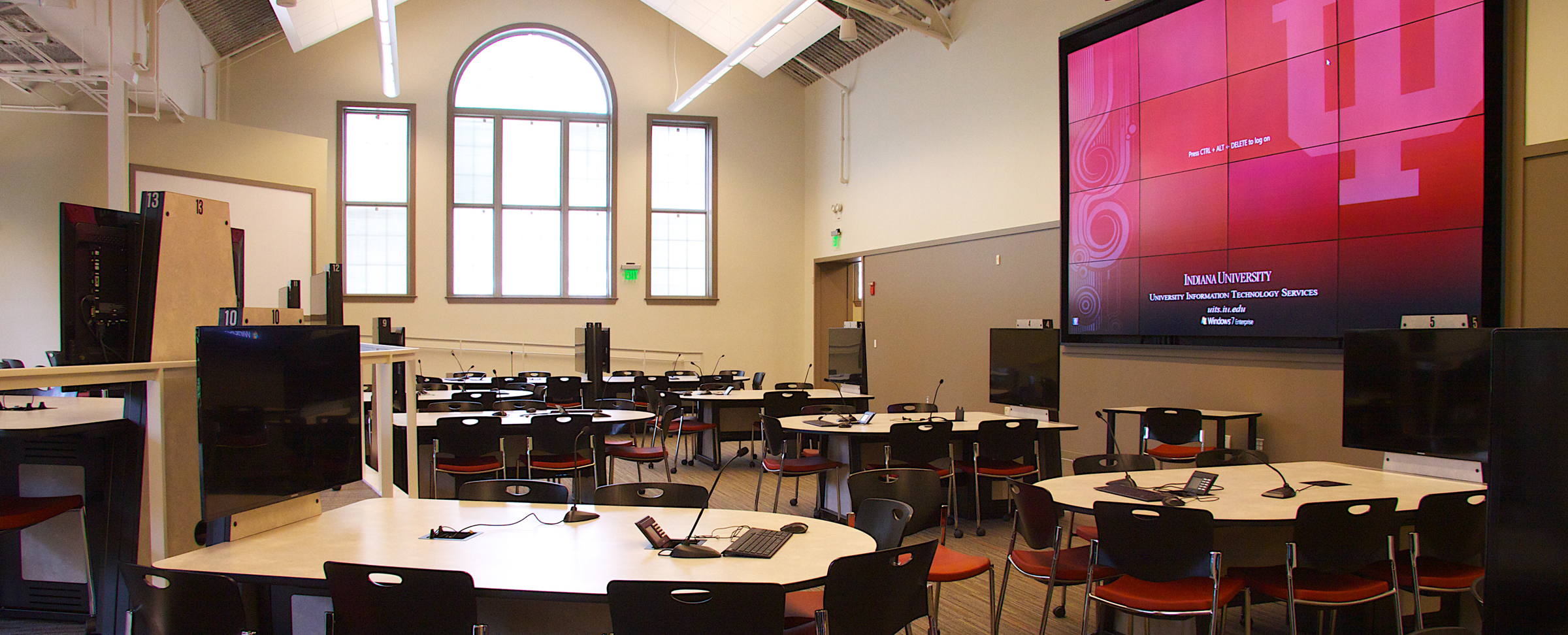 Collaborative Learning Studio at Indiana University. (Photo Credit: Indiana University)
