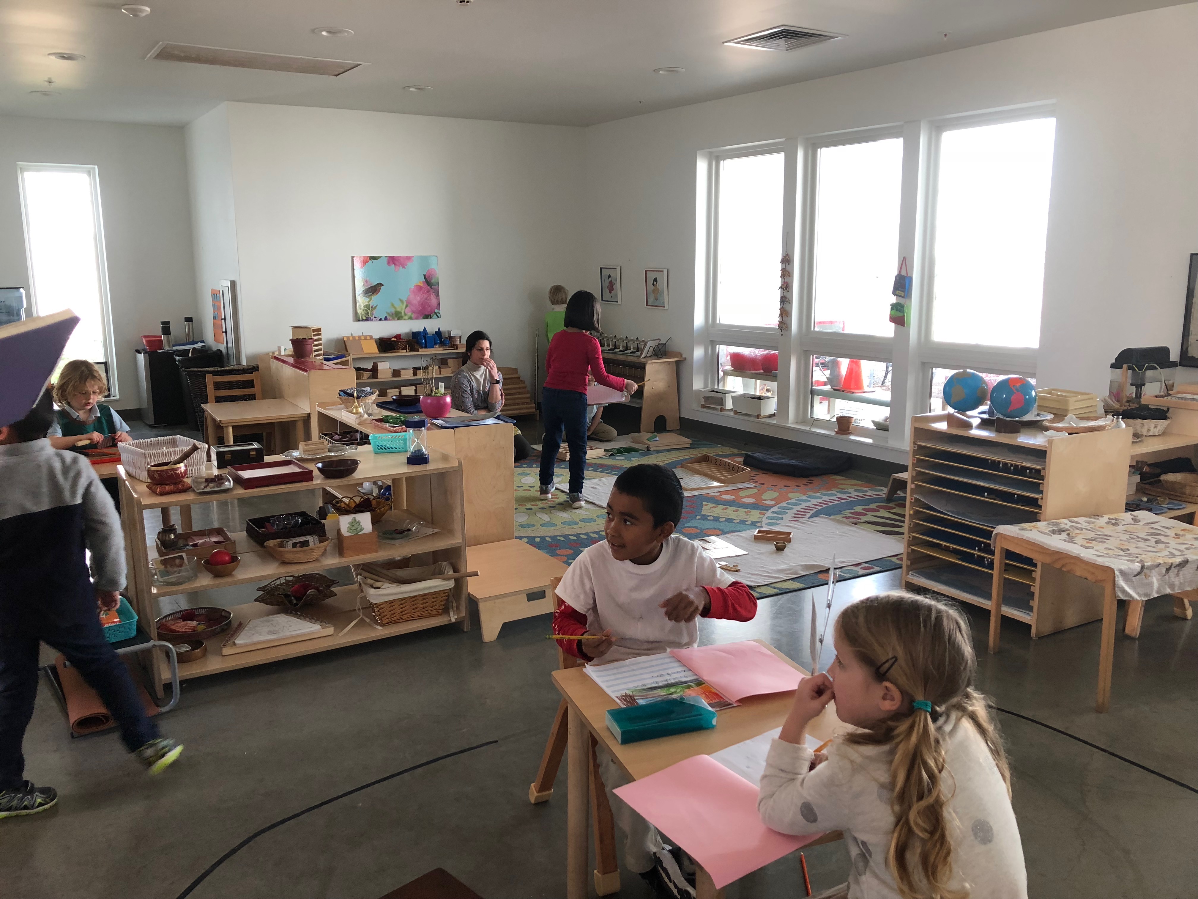 Inside Magnolia Montessori For All classrooms. Photo Credit: Jenny Abamu
