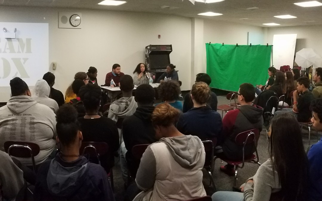 Students host a symposium on domestic violence