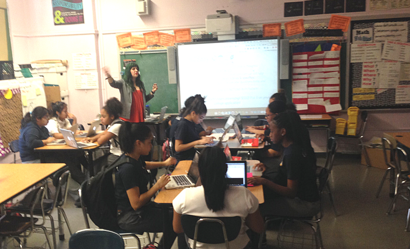 Young Women’s Leadership School SEP Class