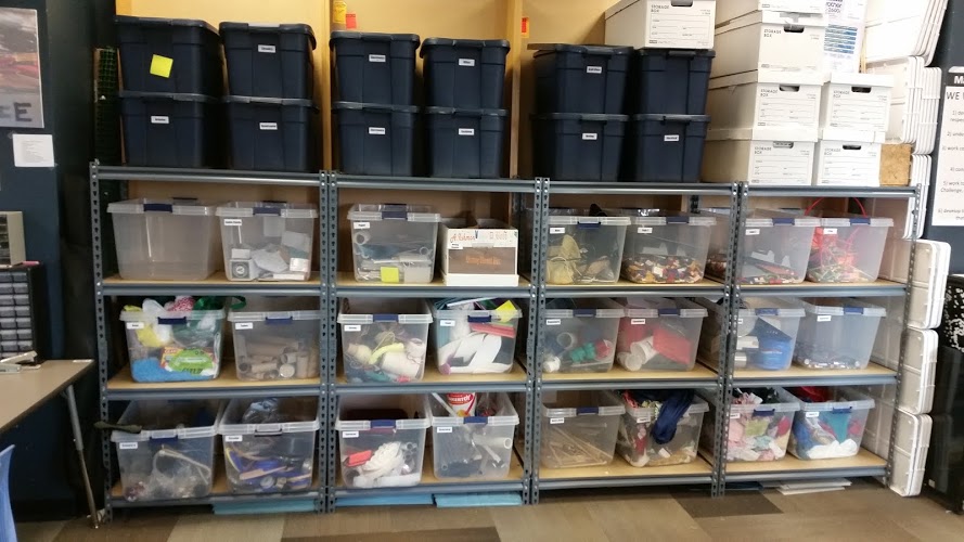Supplies for days at the GCAA Makerspace. (Andrew Goodin)