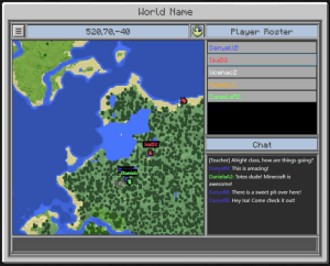 New "classroom mode" in Minecraft.