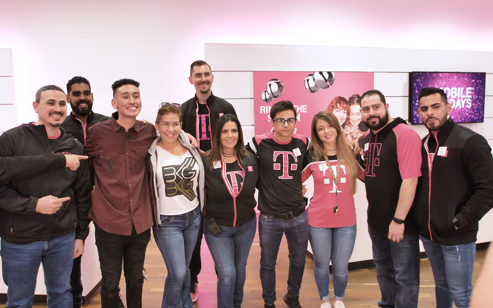 Carlitos learning that he is a category winner for the Changemaker Challenge (Source: T-Mobile)