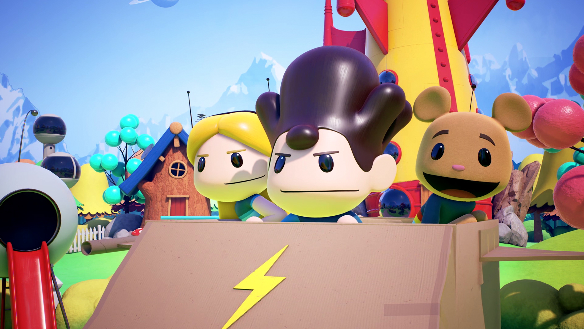 "Morgan Lives in a Rocket House" by Peter Monga and Fuzzy Duckling Media Ltd using Unreal Engine