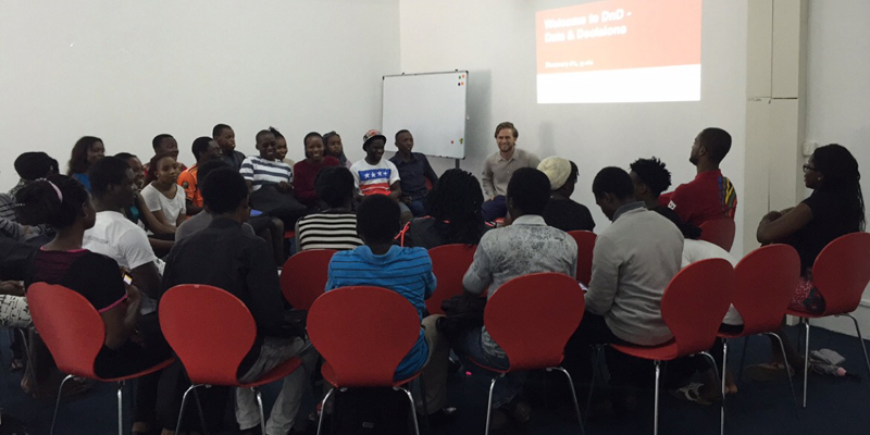 Andrew at African Leadership University