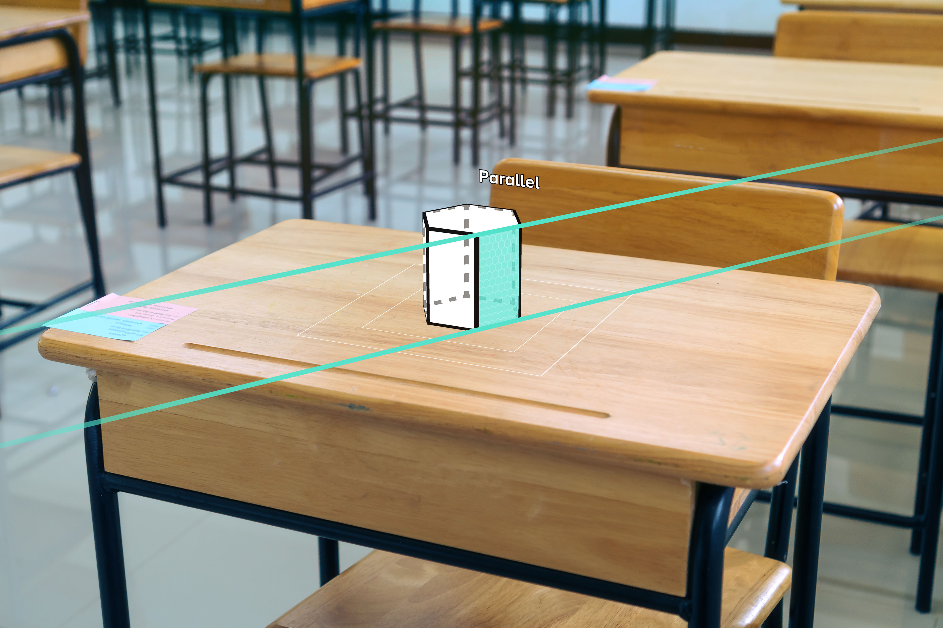 McGraw Hill AR activity for nets of three-dimensional solids