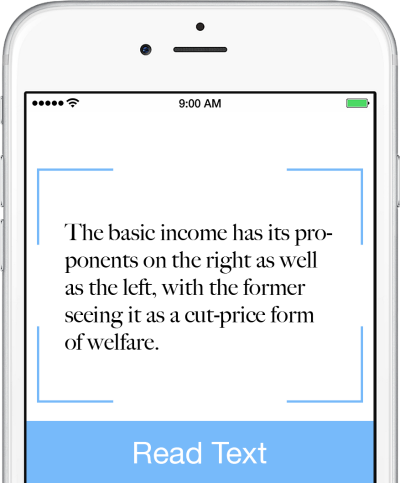 RefME Plus uses OCR technology to convert print text to a digital format. Image Credit: RefME