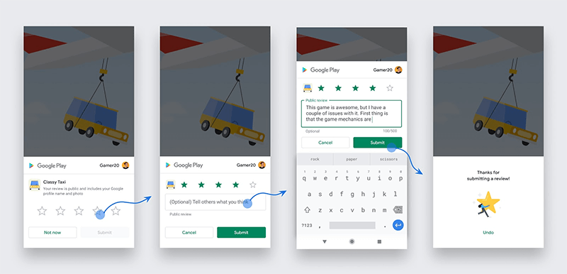 Android In-App Review Example
