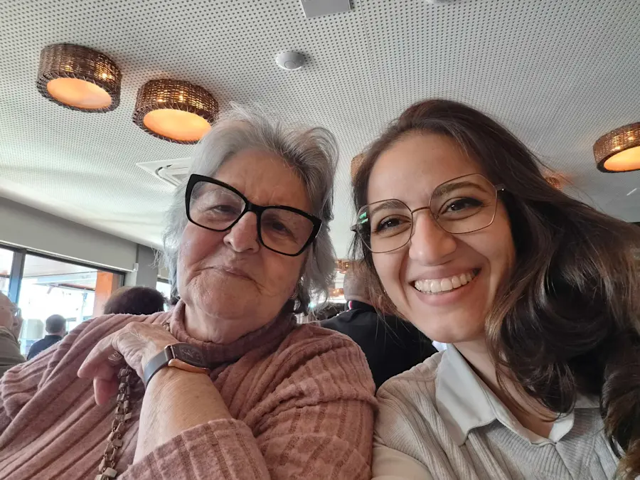 Stella and her grandmother