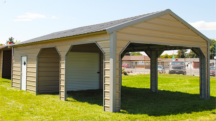 18x30 Side Entry Utility Carport Online