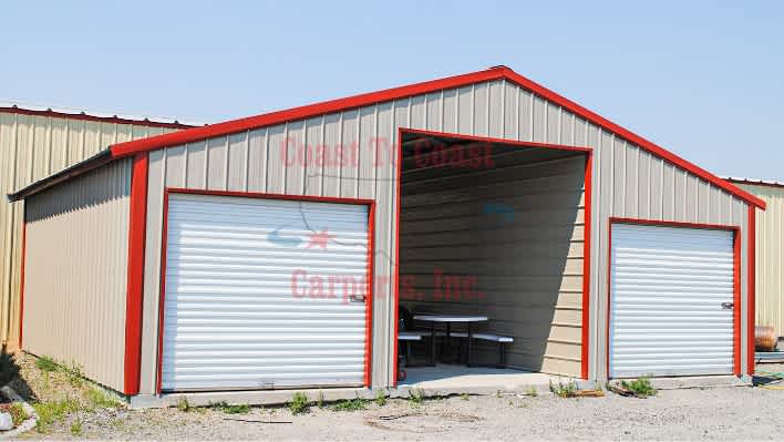 30x24x11-8 Straight Roof Barn