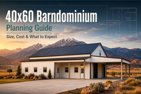 40x60 Barndominium
