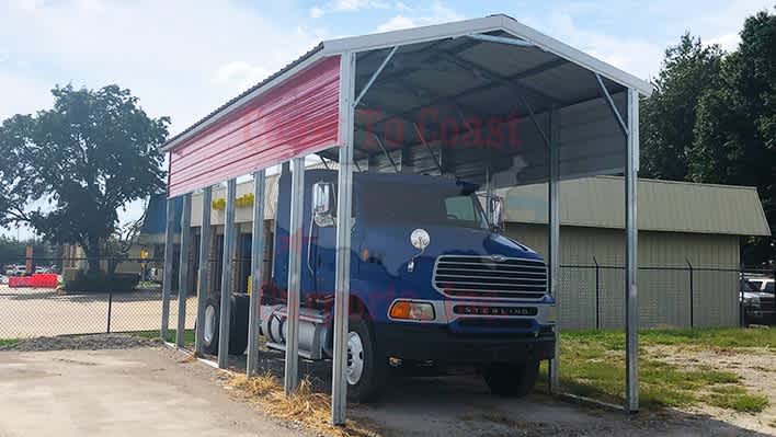 18x30x13 A-Frame Vertical Roof RV Cover