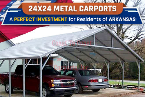 24x24 Metal Carports
