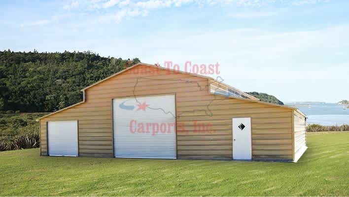 Horizontal Roof Barns