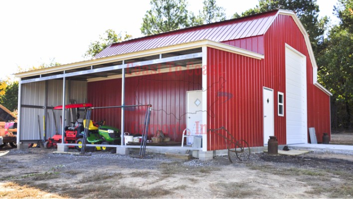 48x30x12-10 Gambrel Barn