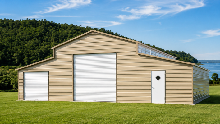 Horizontal Roof Barns